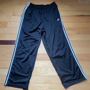 Retro/Vintage Adidas breakaway pants. Size large, black. Like new condition.